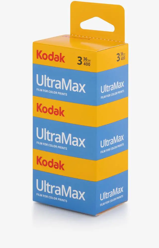 Alt view image 5 of 10 - KODAK Kodacolor Ultra Max 400 GC Color Negative Film, 35mm Size, 36 Exp, 3-Pack