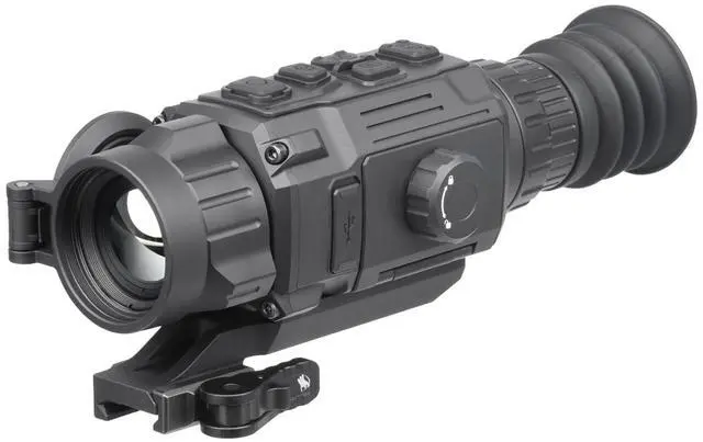 Main image of AGM Global Vision Rattler V2 35-640 Thermal Imaging Rifle Scope with 35mm Germanium Lens, 12-Micron Sensor, and 2x Base Magnification (Black)