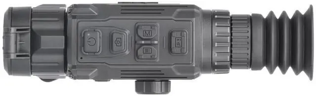 Alt view image 2 of 8 - AGM Global Vision Rattler V2 35-640 Thermal Imaging Rifle Scope with 35mm Germanium Lens, 12-Micron Sensor, and 2x Base Magnification (Black)