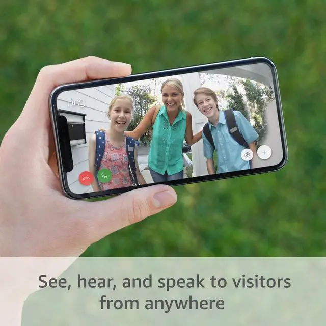 Alt view image 9 of 12 - Ring Wi-Fi Enabled Video Doorbell (Venetian Bronze)