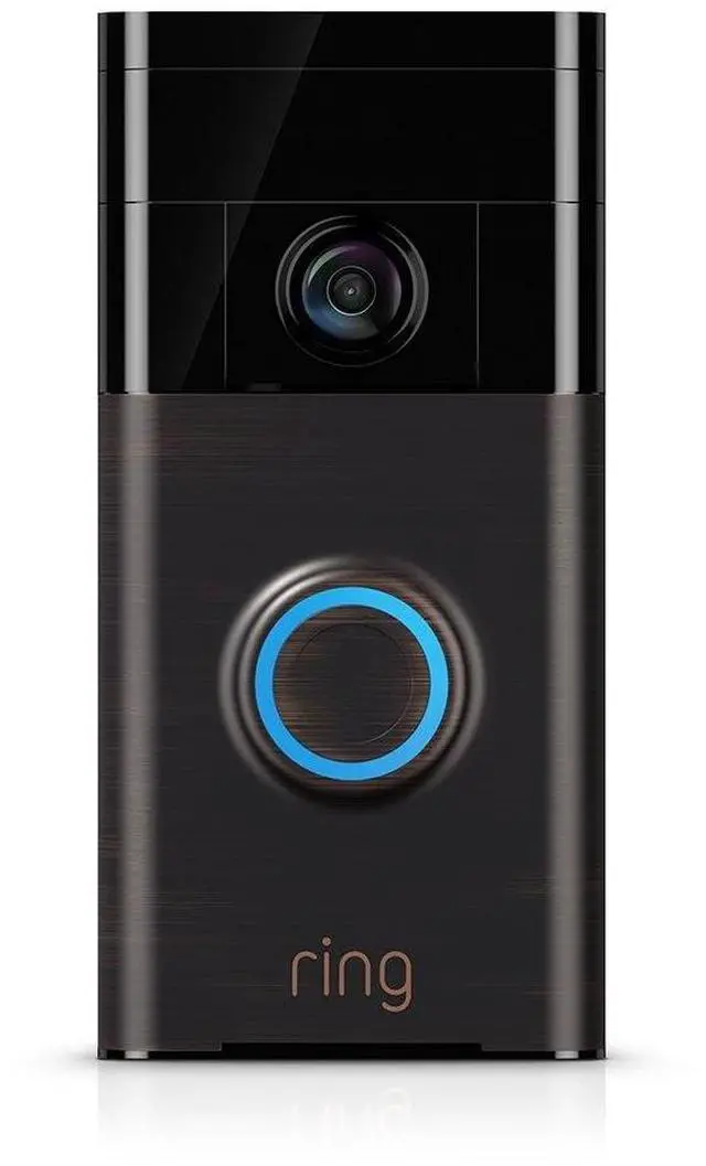 Alt view image 8 of 12 - Ring Wi-Fi Enabled Video Doorbell (Venetian Bronze)