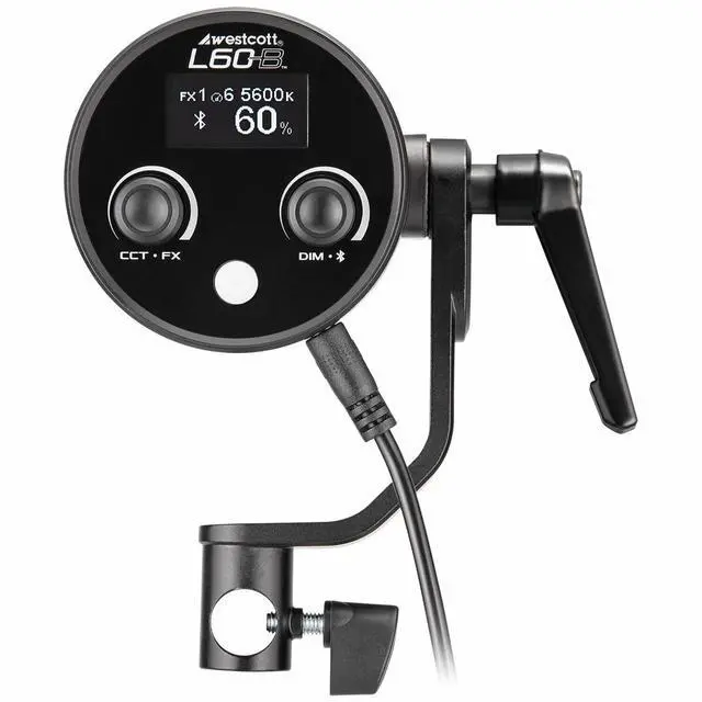 Alt view image 7 of 7 - Westcott L60-B Battery Grip with NP-F Adapter Bundle with Westcott L60-B Bi-Color LED Video Light (60W) (2 Items)