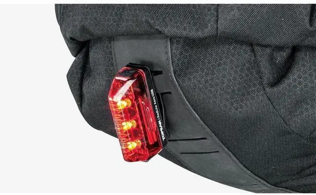 Alt view image 4 of 7 - Topeak TBP-BL3B BackLoader 15-Liter Large Capacity Water-Resistant Bike Seat Bag with Upgraded Saddle Mount System (Black)
