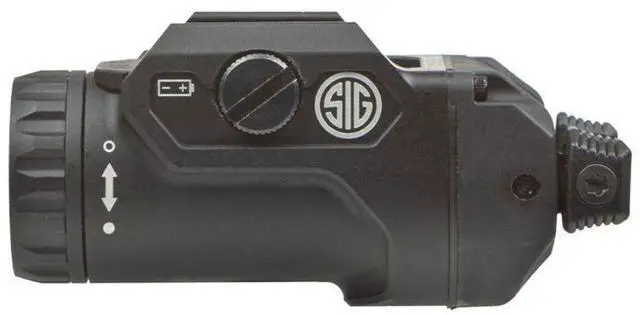 Alt view image 3 of 7 - SIG SAUER Foxtrot2R 700 Lumens White Compact Durable Rechargeable Tactical Handgun-Mounted Light with FlexCore Technology (Black)