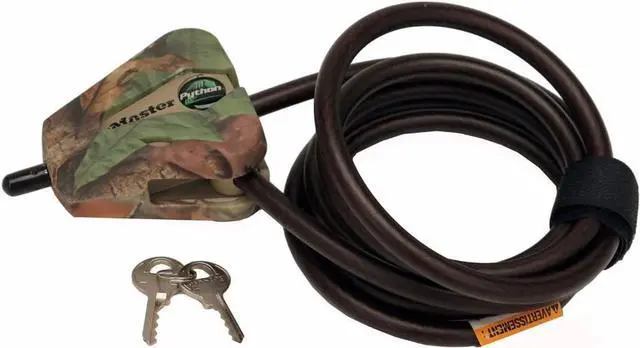 Alt view image 2 of 6 - Master Lock Python Adjustable Locking Cable Bundle with 16GB Class 10 SD Memory Card (2 Items)