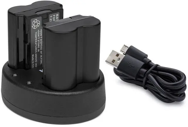 Alt view image 5 of 7 - Koah Fujifilm NP-W235 Two-Pack Rechargeable 2250mAh Battery and Dual Charger