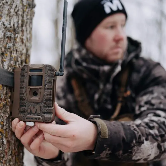 Alt view image 7 of 7 - Muddy Mitigator 2.0 Cellular Camera Combo with 24MP Photo, 720p Video, Customizable Time-Out Delay, and Versatile Mounting (Brown)