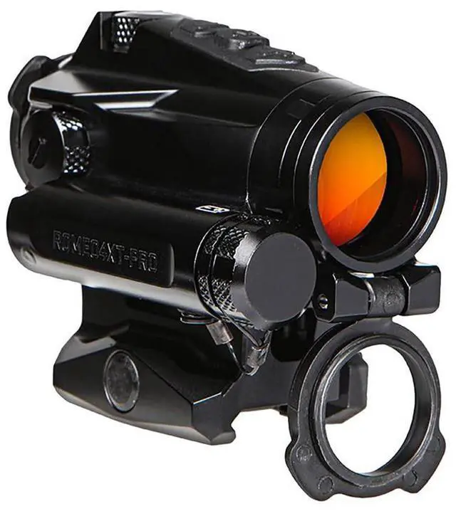 Alt view image 2 of 6 - SIG SAUER ROMEO4XT-PRO MIL-SPEC 1 x 20MM Durable Targeting IPX8 Rated Waterproof Fogproof Closed Red Dot Sight with 50000 Hours Runtime (Black)