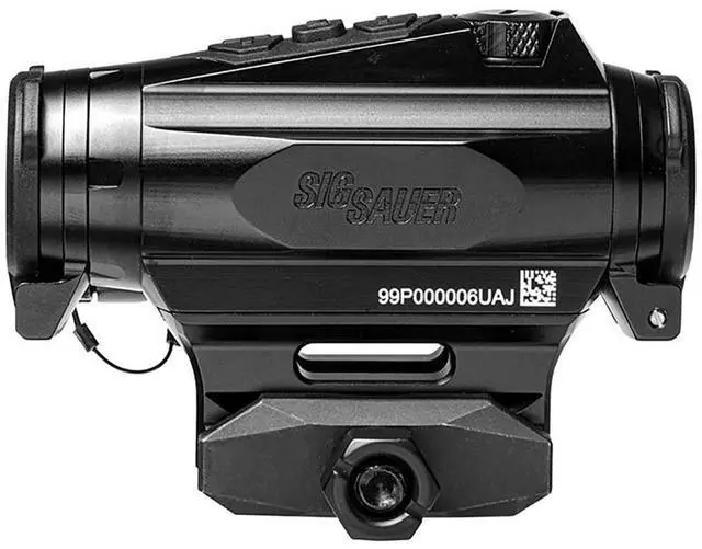 Alt view image 3 of 6 - SIG SAUER ROMEO4XT-PRO MIL-SPEC 1 x 20MM Durable Targeting IPX8 Rated Waterproof Fogproof Closed Red Dot Sight with 50000 Hours Runtime (Black)