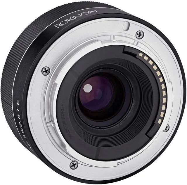 Alt view image 9 of 11 - Rokinon 35mm f/2.8 (IO35AF-E) Ultra Compact Wide Angle Lens for Sony E Mount, Black