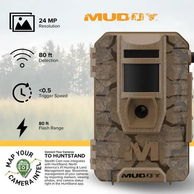 Alt view image 3 of 7 - Muddy Mitigator 2.0 24MP Cellular Camera Combo with 720p Video and Versatile Mounting (Brown, 2-Pack) Bundle with All-In-One High Speed Card Reader (3 Items)