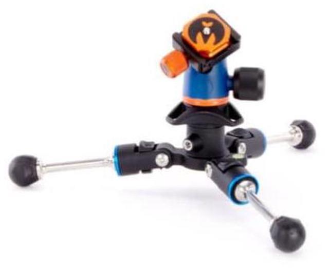 Alt view image 12 of 15 - punks travis 2.0 magnesium alloy general use tripod - adjustable, multi-use camera tripod with three detachable legs