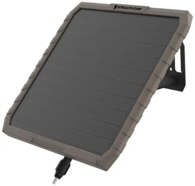 Main image of Stealth Cam FieldMax External EX 3000 mAh Solar Battery Pack with 10-Inch Solar Panel for Revolver, Flashback, Deceptor Max, and Fusion Max Cellular Trail Cameras