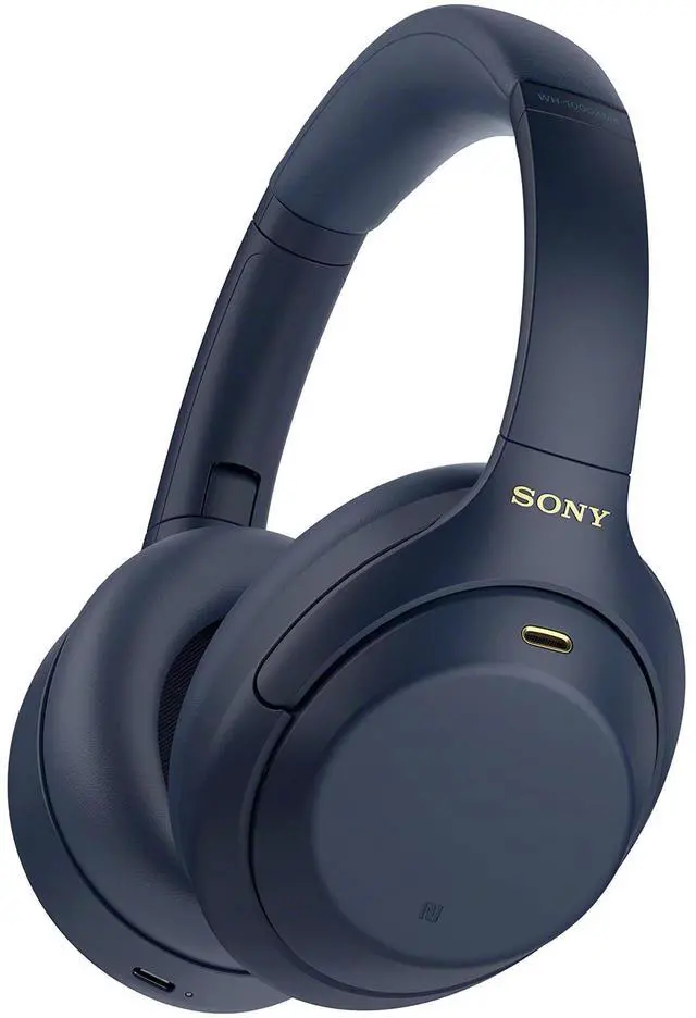 Alt view image 17 of 20 - Sony WH-1000XM4 Wireless Industry Leading Noise Canceling Overhead Headphones with Mic for Phone-Call and Alexa Voice Control, Blue