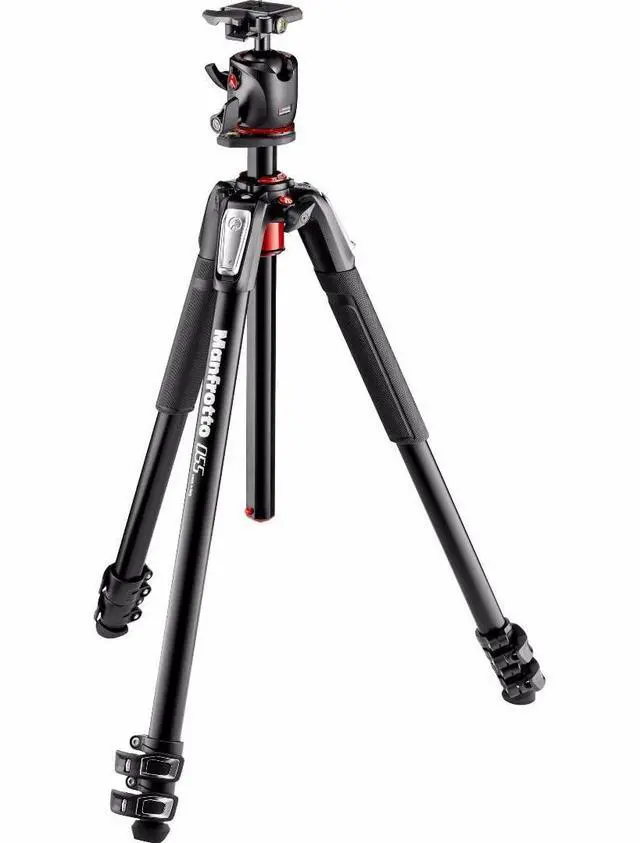 Alt view image 5 of 9 - manfrotto mk055xpro3bhq2 aluminum 3section tripod with xpro ball head and 200pl qr plate