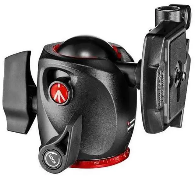 Alt view image 7 of 9 - manfrotto mk055xpro3bhq2 aluminum 3section tripod with xpro ball head and 200pl qr plate