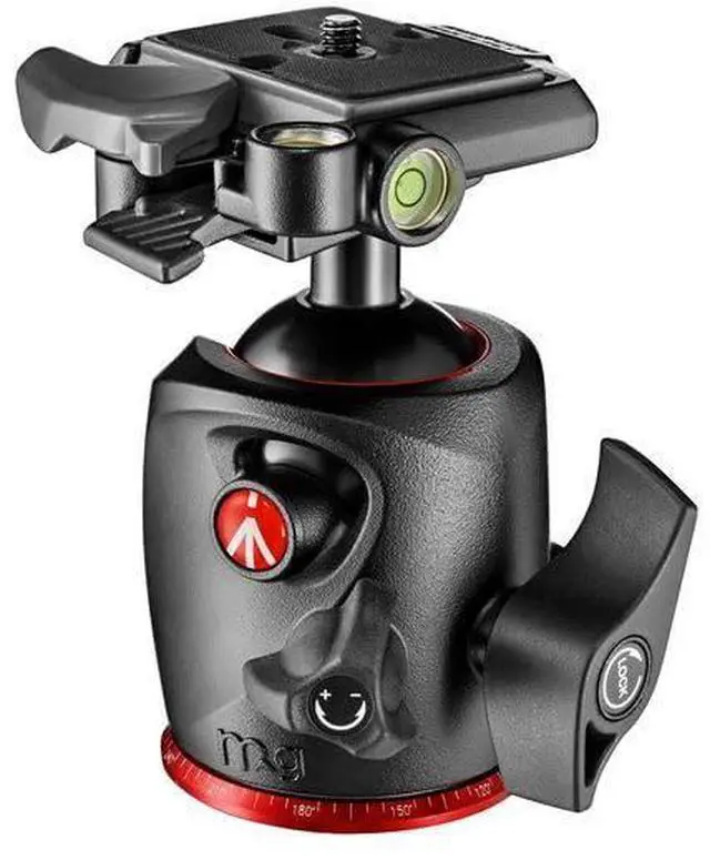 Alt view image 6 of 9 - manfrotto mk055xpro3bhq2 aluminum 3section tripod with xpro ball head and 200pl qr plate