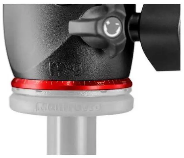 Alt view image 9 of 9 - manfrotto mk055xpro3bhq2 aluminum 3section tripod with xpro ball head and 200pl qr plate