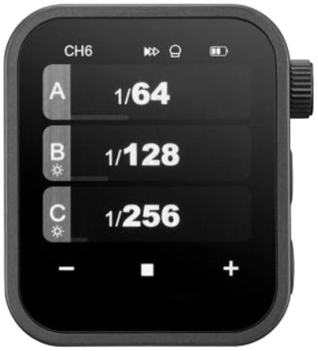 Main image of Godox X3 Nano Touchscreen Transmitter for Nikon with OLED Screen, Easy-Mounting and Touchscreen Wireless Flash Trigger (Black)
