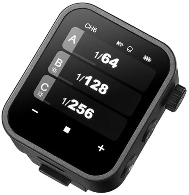 Alt view image 2 of 14 - Godox X3 Nano Touchscreen Transmitter for Nikon with OLED Screen, Easy-Mounting and Touchscreen Wireless Flash Trigger (Black)