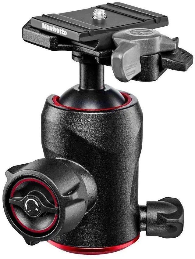 Alt view image 5 of 15 - Manfrotto 496 Center Ball Head with 200PL-PRO Quick Release Plate #MH496-BHUS