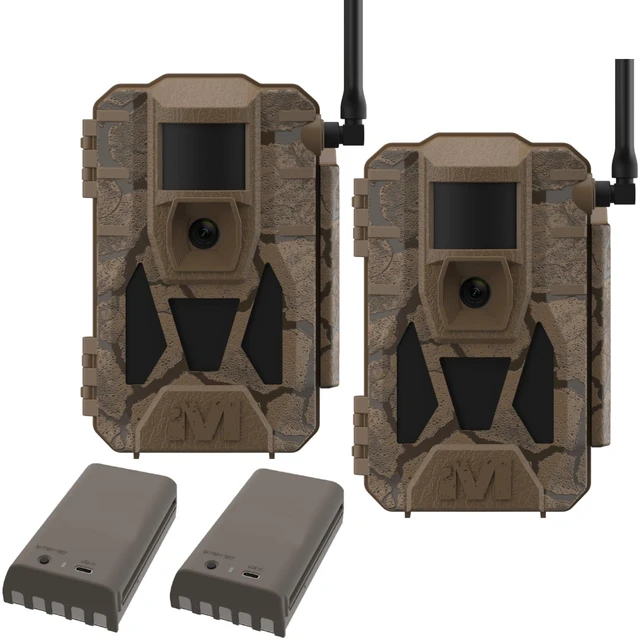 Muddy Matrix 2.0 Power Pack 36MP Dual Network Cellular Camera with Two ...
