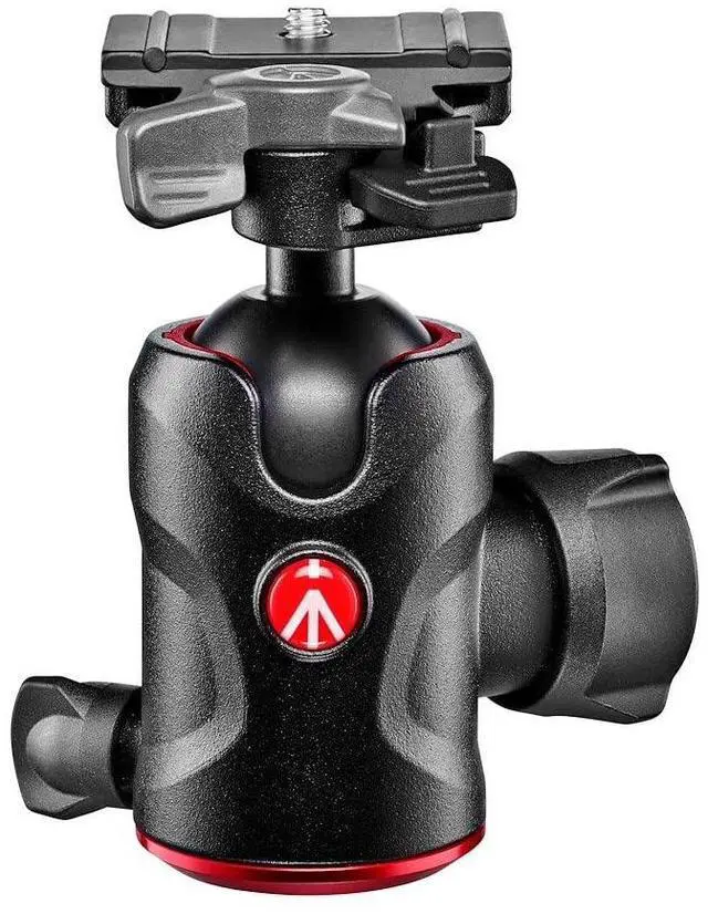 Alt view image 7 of 15 - Manfrotto 496 Center Ball Head with 200PL-PRO Quick Release Plate #MH496-BHUS