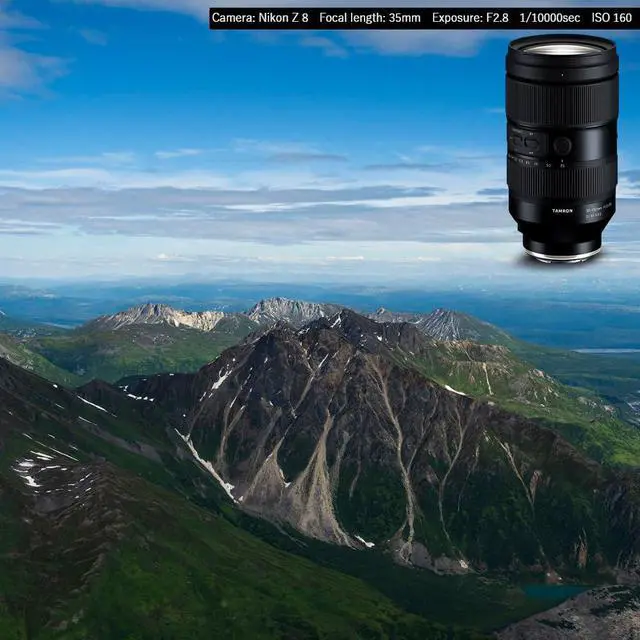 Alt view image 5 of 7 - Tamron A058 35-150mm F2-2.8 Di III VXD Lens for Nikon Z Full-Frame Mirrorless Camera Bundle with Camera System Gadget Bag and 3-Piece Digital Filter Set for Digital Cameras (3 Items)