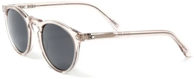 Alt view image 2 of 5 - OTIS Eyewear Omar Sunglasses with Mineral Glass Lens, Acetate Frame, and UVA Protection (Eco Clear-Smokey Blue-Polar)