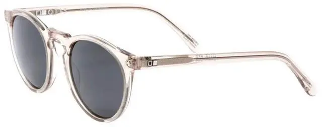Alt view image 3 of 5 - OTIS Eyewear Omar Sunglasses with Mineral Glass Lens, Acetate Frame, and UVA Protection (Eco Clear-Smokey Blue-Polar)