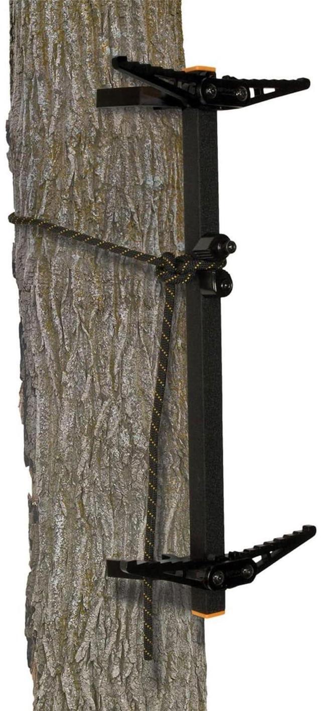 Alt view image 7 of 7 - Muddy Pro 20-Inch Aluminum Climbing Stick with Built-In Teeth and Aluminum Bark Biters for Crooked or Straight Trees (4-Pack)