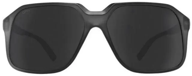 Alt view image 2 of 7 - SPY Optic Hotspot Large to Extra-Large Size Sunglasses for Women (Matte Translucent Black Frame and Black Gray Polar Lens)
