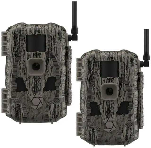 Alt view image 2 of 6 - Stealth Cam Fusion MAX 2.0 36MP Cellular Wireless Trail Camera (2-Pack) Bundle with 32 GB Memory Card and Card Reader