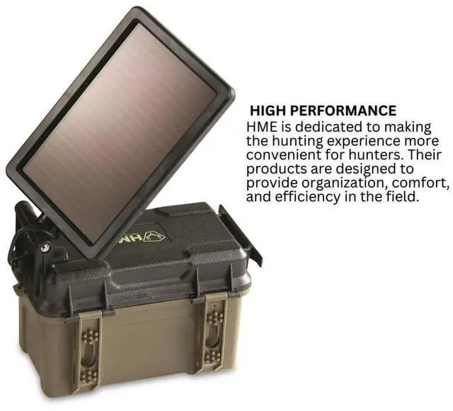 Alt view image 6 of 7 - HME Trail Camera 12V with Solar Auxiliary Power Pack (4-Pack) Bundle with SD Card Reader and Viewer (4-Pack), Trail Camera Mount Stick (4-Pack), 32GB Memory Card (8-Pack), and Card Reader (21 Items)