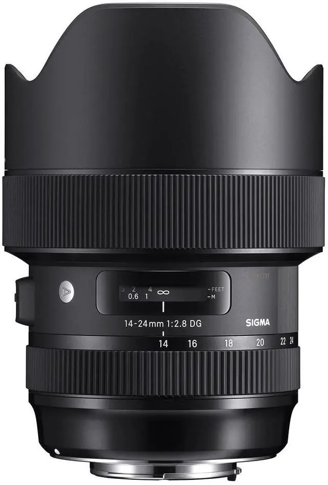 Alt view image 2 of 7 - Sigma 14-24mm F2.8 DG HSM Art Lens for Canon bundle with External Portable Hard Drive and 64 GB Memory Card (3 Items)