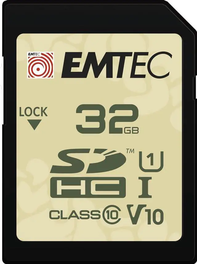 Alt view image 4 of 5 - Emtec SD 32GB UHS-I U3 V30 Rugged Outdoor Series Card Designed for Use with Trail and Hunting Cameras (2-Pack)
