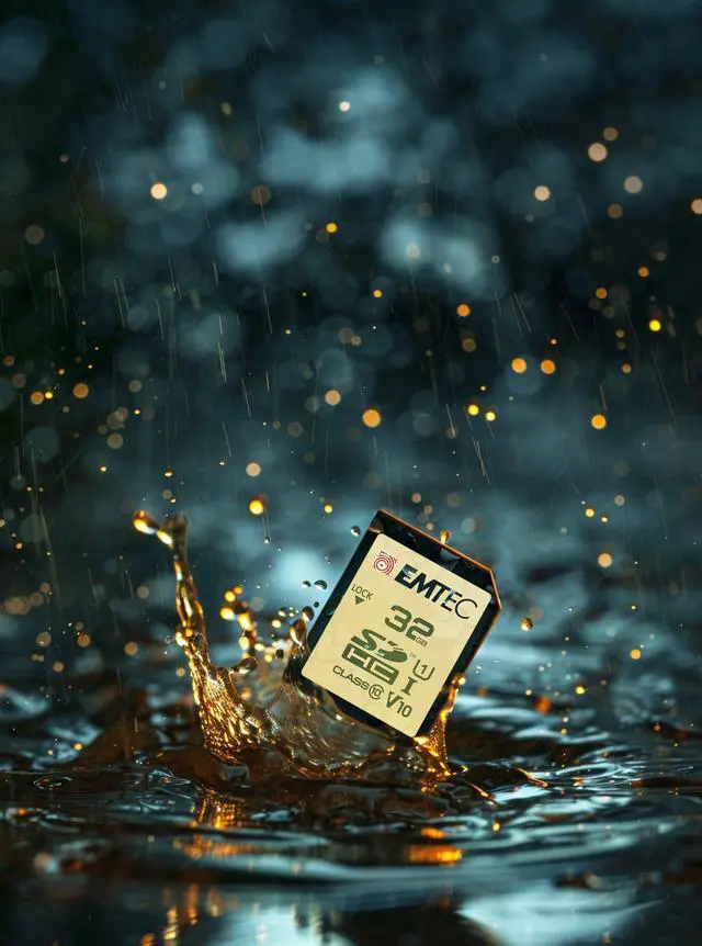 Alt view image 5 of 5 - Emtec SD 32GB UHS-I U3 V30 Rugged Outdoor Series Card Designed for Use with Trail and Hunting Cameras (2-Pack)