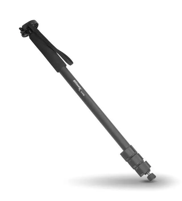 Alt view image 7 of 7 - Ultimaxx 72-Inch Monopod with Quick Release Mounting Plate, 4 Section Aluminum Alloy Legs, Rubber Leg Tip with Adjustable Spike, Fully Padded Foam Grip, Secure Wrist Strap and Carrying Case