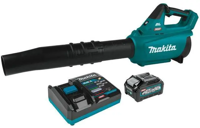 Alt view image 6 of 12 - Makita GBU01m1 40V max XGT Brushless Lithium-Ion Cordless Blower Kit (4 Ah)