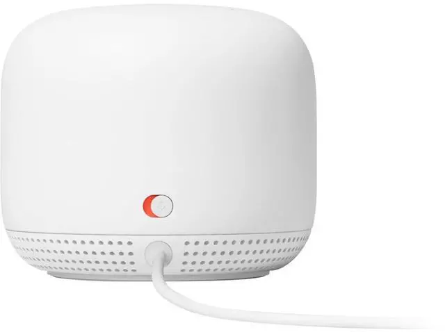 Alt view image 18 of 18 - Google Nest Wifi Point with Google Assistant 1-Pack Snow - 1600 square feet coverage - 768 MB RAM & 512 MB Flash - Capacitive touch controls - Bluetooth? 5.0 - Compatible with previous generation