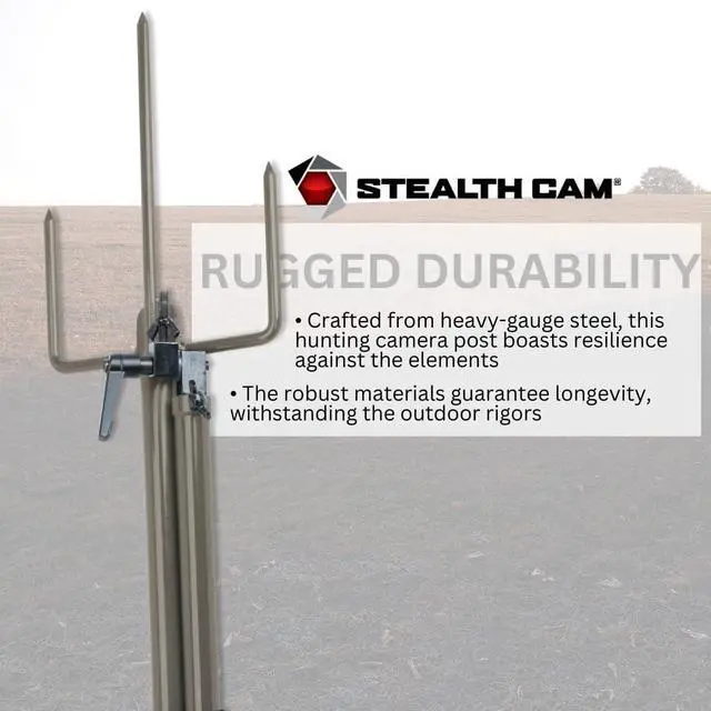 Alt view image 3 of 6 - Stealth Cam Trail Camera Mount Stick (6-Pack) Bundle with 32GB Ultra SDHC UHS-I Memory Card (12-Pack) and Hi-Speed SD USB 2.0 Card Reader (19 Items)