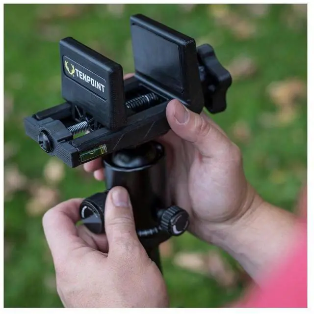 Alt view image 4 of 7 - TenPoint Axis Tripod with Extendable Lightweight Body and Built-In Compass (Black)