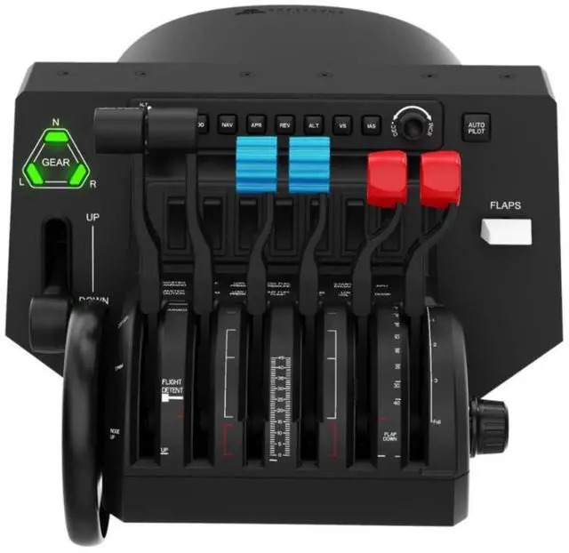 Alt view image 2 of 7 - Honeycomb Aeronautical Bravo Throttle Quadrant Bundle with 4-Port USB 3.0 Hub (2 Items)