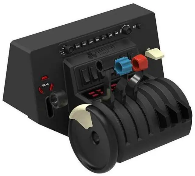 Alt view image 4 of 7 - Honeycomb Aeronautical Bravo Throttle Quadrant Bundle with 4-Port USB 3.0 Hub (2 Items)