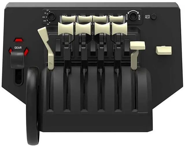 Alt view image 5 of 7 - Honeycomb Aeronautical Bravo Throttle Quadrant Bundle with 4-Port USB 3.0 Hub (2 Items)