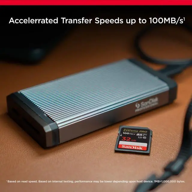 Alt view image 2 of 6 - 32GB Extreme PRO SDHC UHS-I Memory Card - C10, U3, V30, 4K UHD, SD Card - SDSDXXO-032G-GN4IN