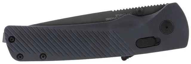 Alt view image 5 of 7 - SOG Flash AT Daily Carry Serrated Pocket Folding Knife with 3.5-Inch D2 Steel Blade, Ambidextrous AT-XR Lock, and Ergonomic Handle (Urban Gray)