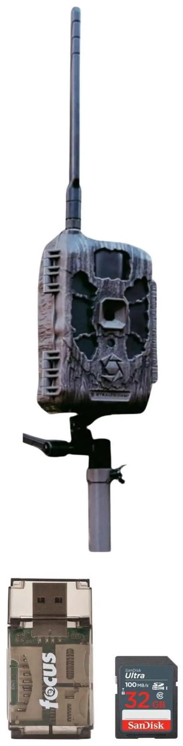 Main image of Stealth Cam DECEPTOR MAX 2.0 Dual-Core Cellular Trail Camera (Brown) Bundle with 32 GB Memory Card and Card Reader