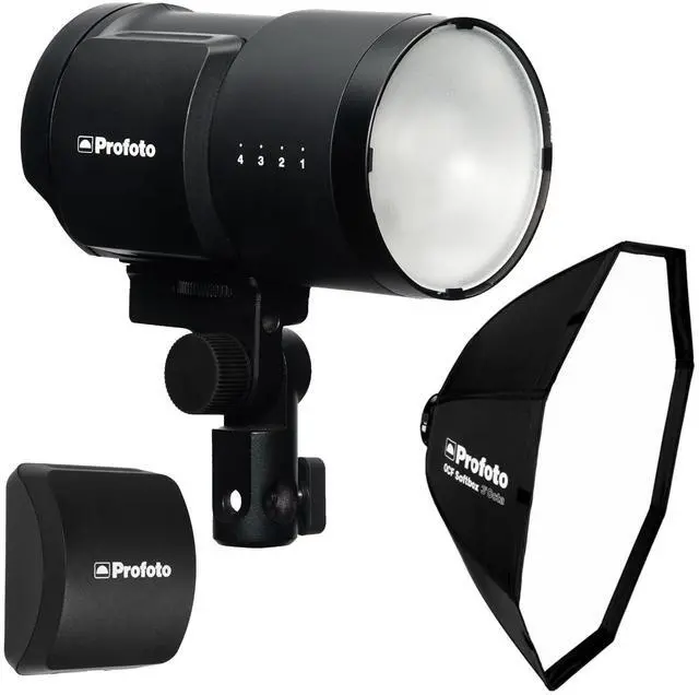 Main image of Profoto B10X Off-Camera Flash and Continuous Light Bundle with Profoto Li-Ion Battery for B10 and Profoto OCF Compact and Lightweight 3-Feet Softbox Octa (3 Items)
