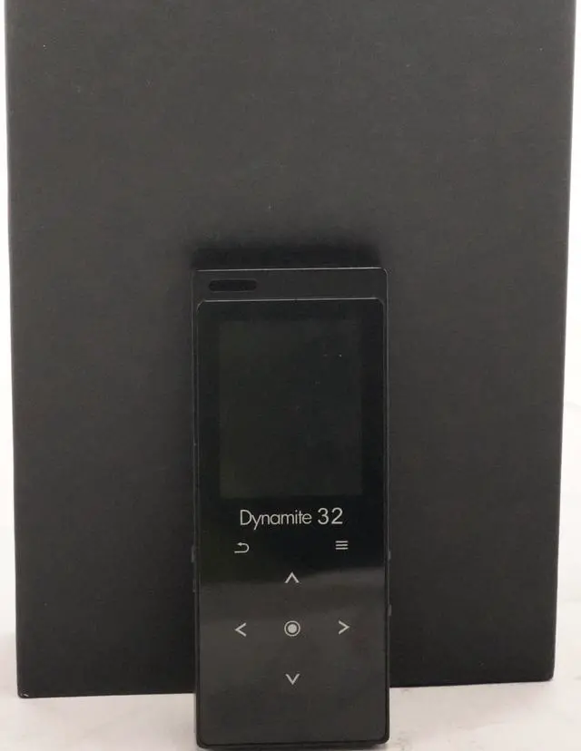 Alt view image 3 of 3 - Samvix Dynamite 32GB Kosher MP3 Player with Bluetooth, Touchscreen, and Voice Recorder (Black)